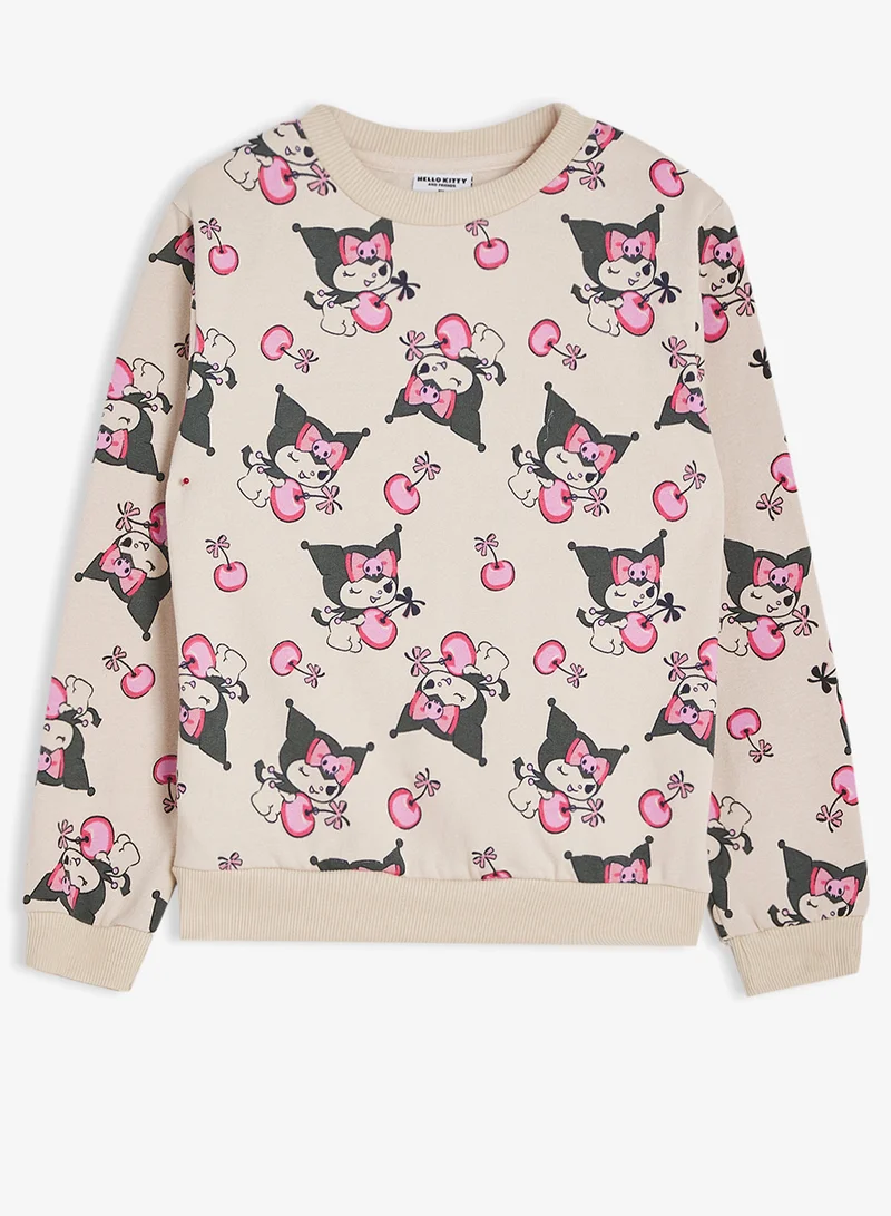 سانريو سويتشيرت وبنطال رياضي أطفال ميكي ماوس